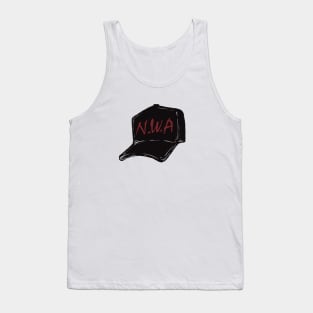 Hip hop hat Tank Top